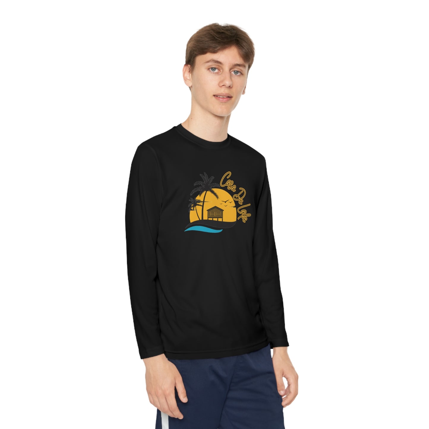 Casa de Lala, Youth Long Sleeve Competitor Tee