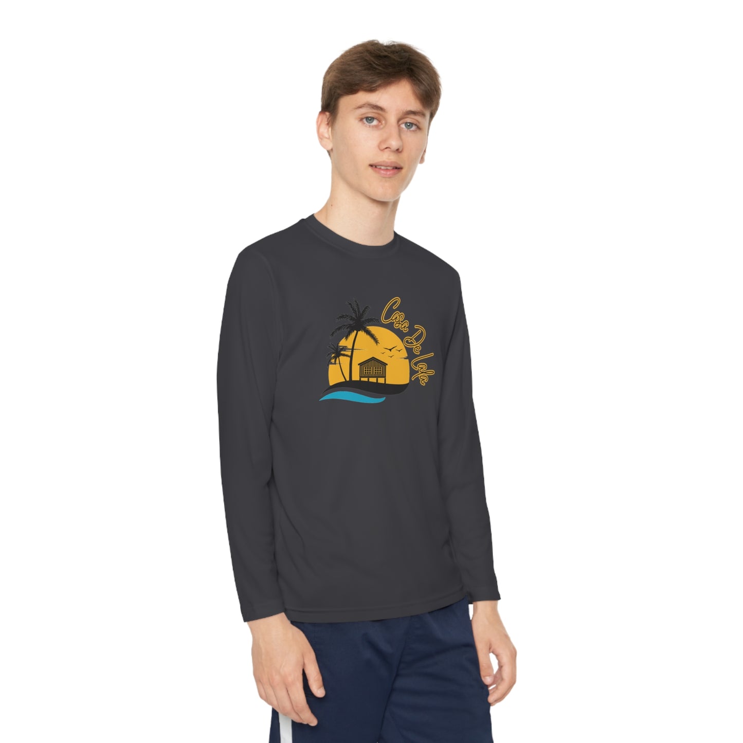 Casa de Lala, Youth Long Sleeve Competitor Tee