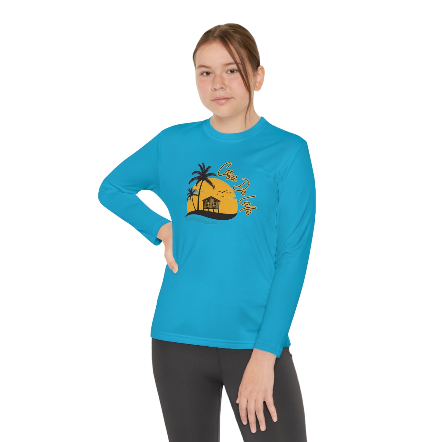 Casa de Lala, Youth Long Sleeve Competitor Tee