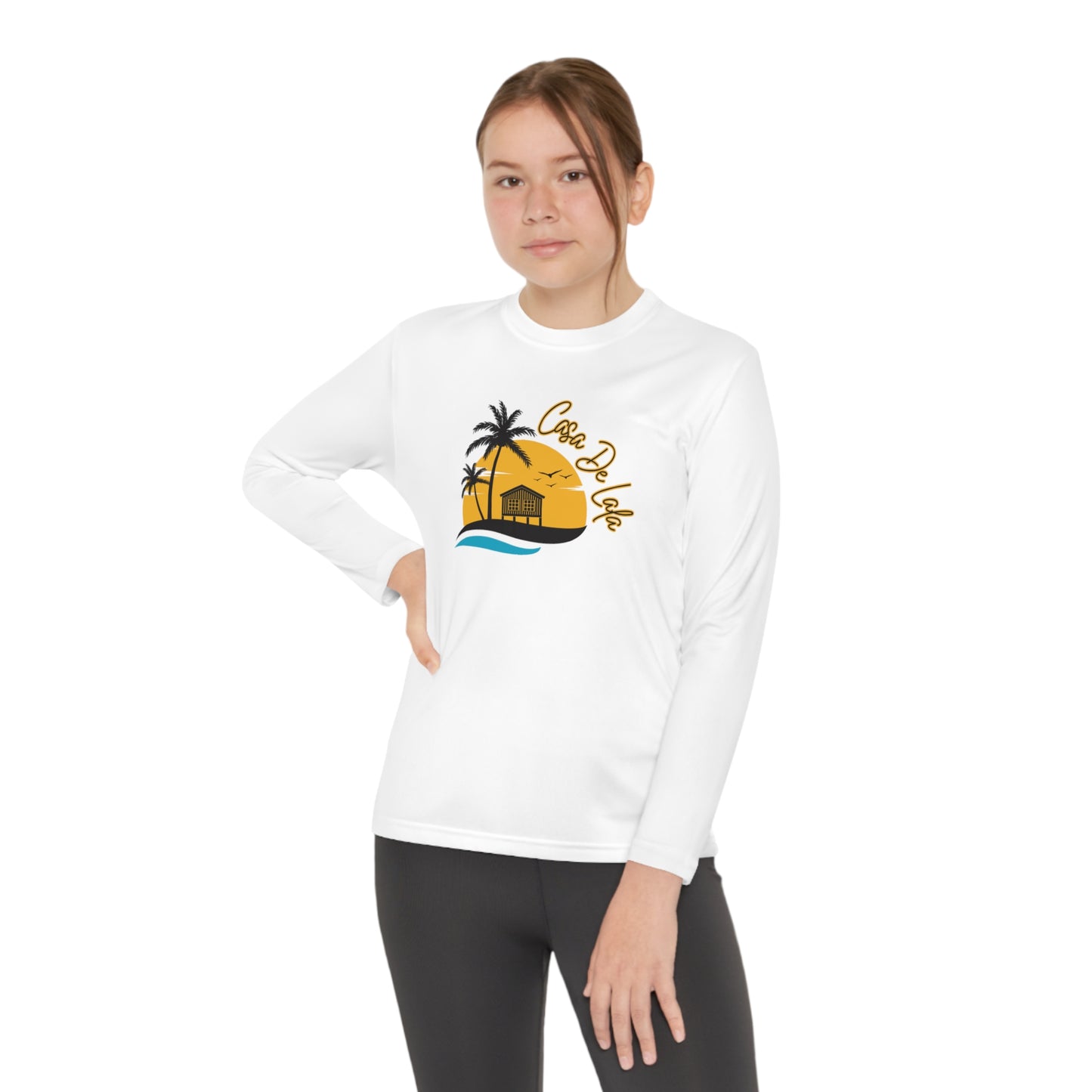 Casa de Lala, Youth Long Sleeve Competitor Tee