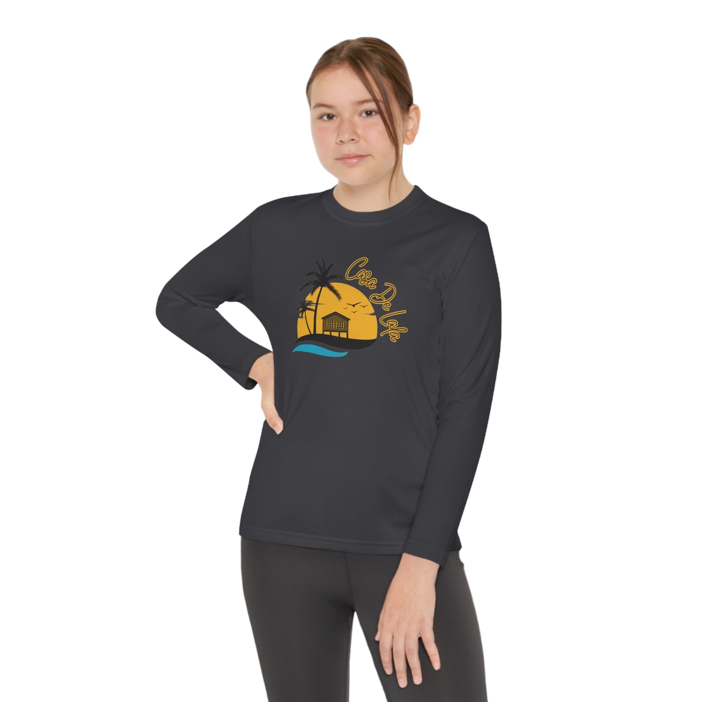 Casa de Lala, Youth Long Sleeve Competitor Tee