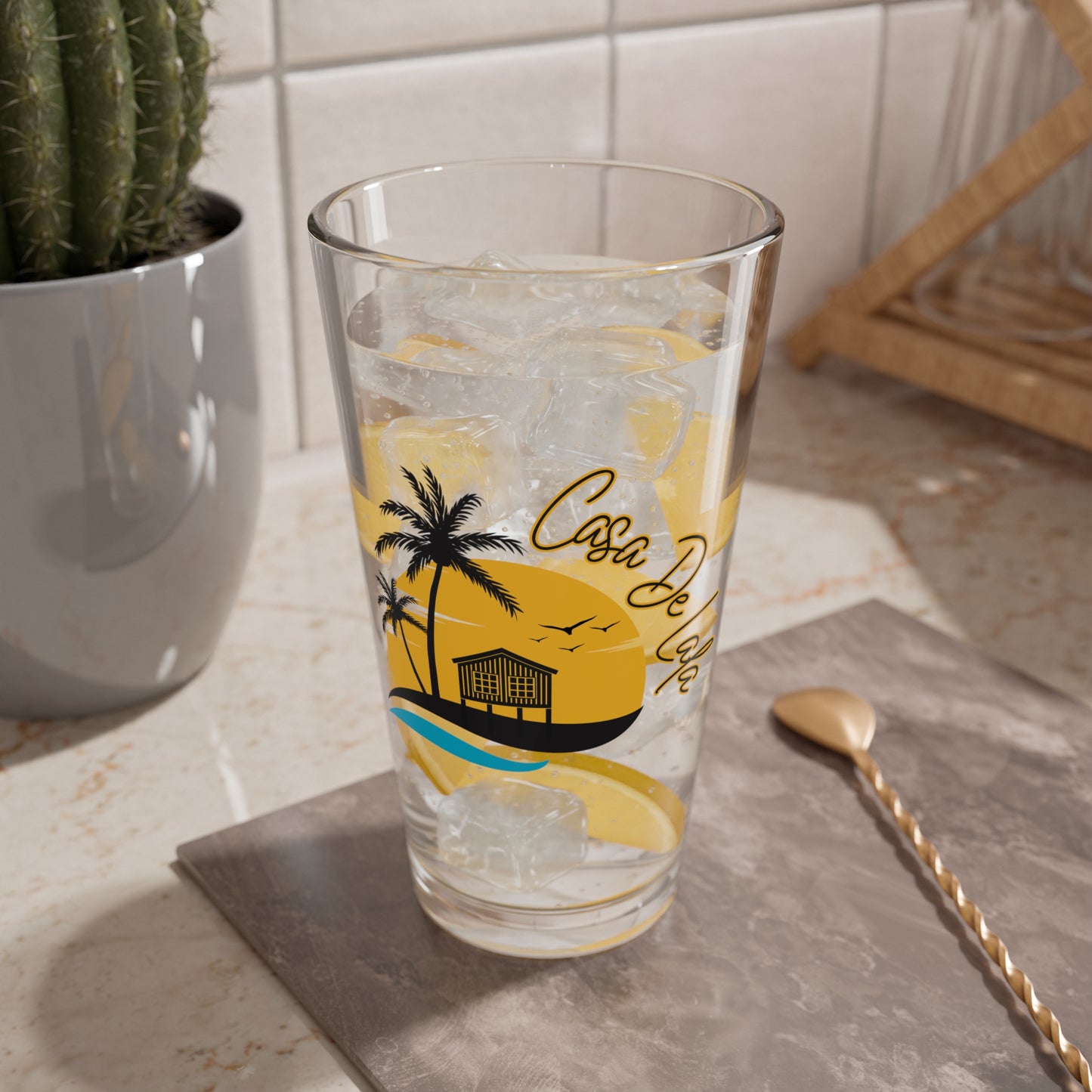 Casa de Lala Glass, 16oz