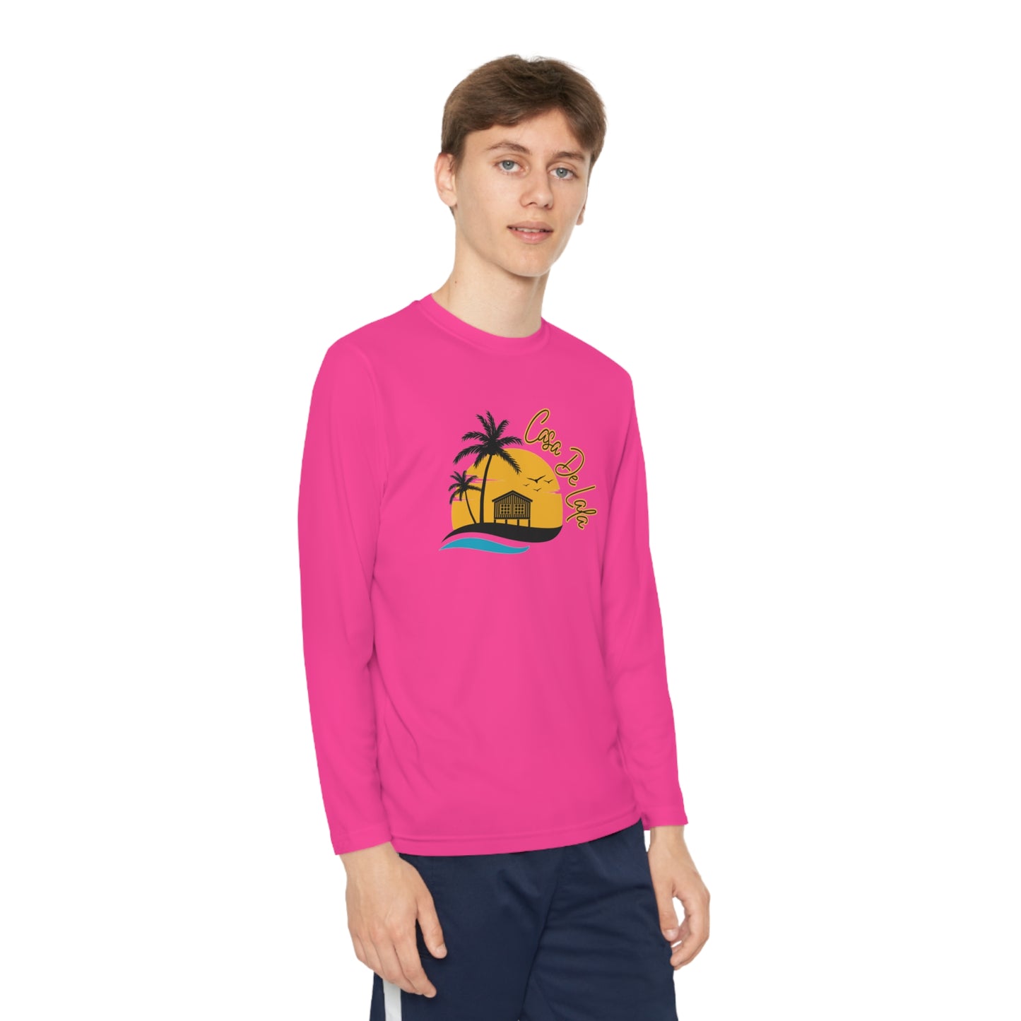 Casa de Lala, Youth Long Sleeve Competitor Tee